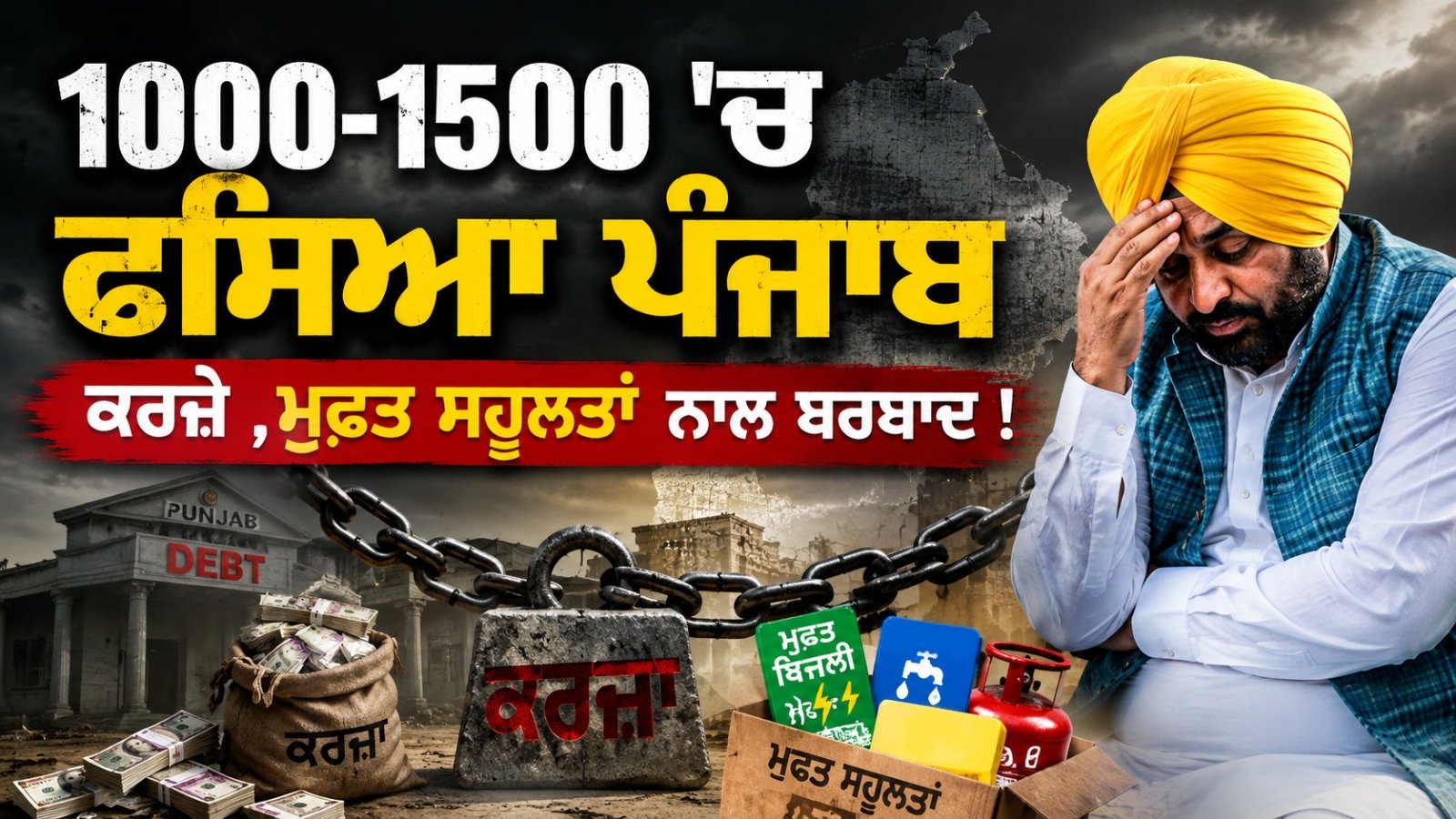 ਕਰਜ਼ੇ,ਮੁਫ਼ਤ ਸਹੂਲਤਾਂ ਅਤੇ ਸਬਸਿਡੀਆਂ ਦੇ ਜਾਲ ਵਿੱਚ ਫਸਿਆ ਪੰਜਾਬ: ਕੈਗ ਰਿਪੋਰਟਾਂ